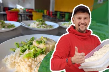 "Zamiast brzuchy dzieci, zapełniałem pojemniki na odpadki". Kucharz z Poznania opowiada o szkolnych obiadach po zmianach