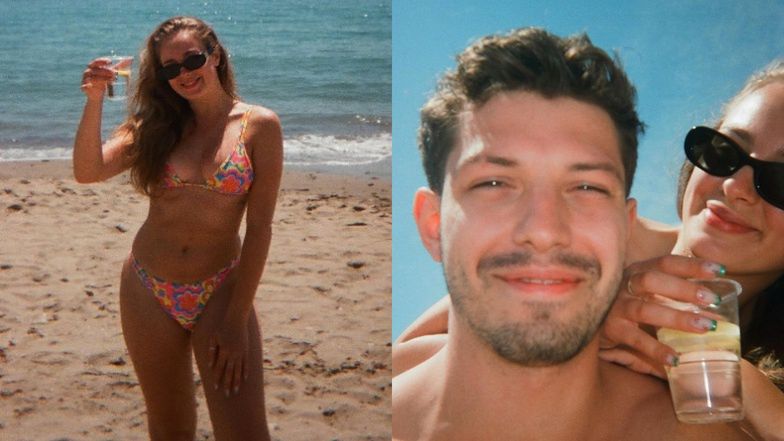 Wiktoria Gąsiewska na wakacjach