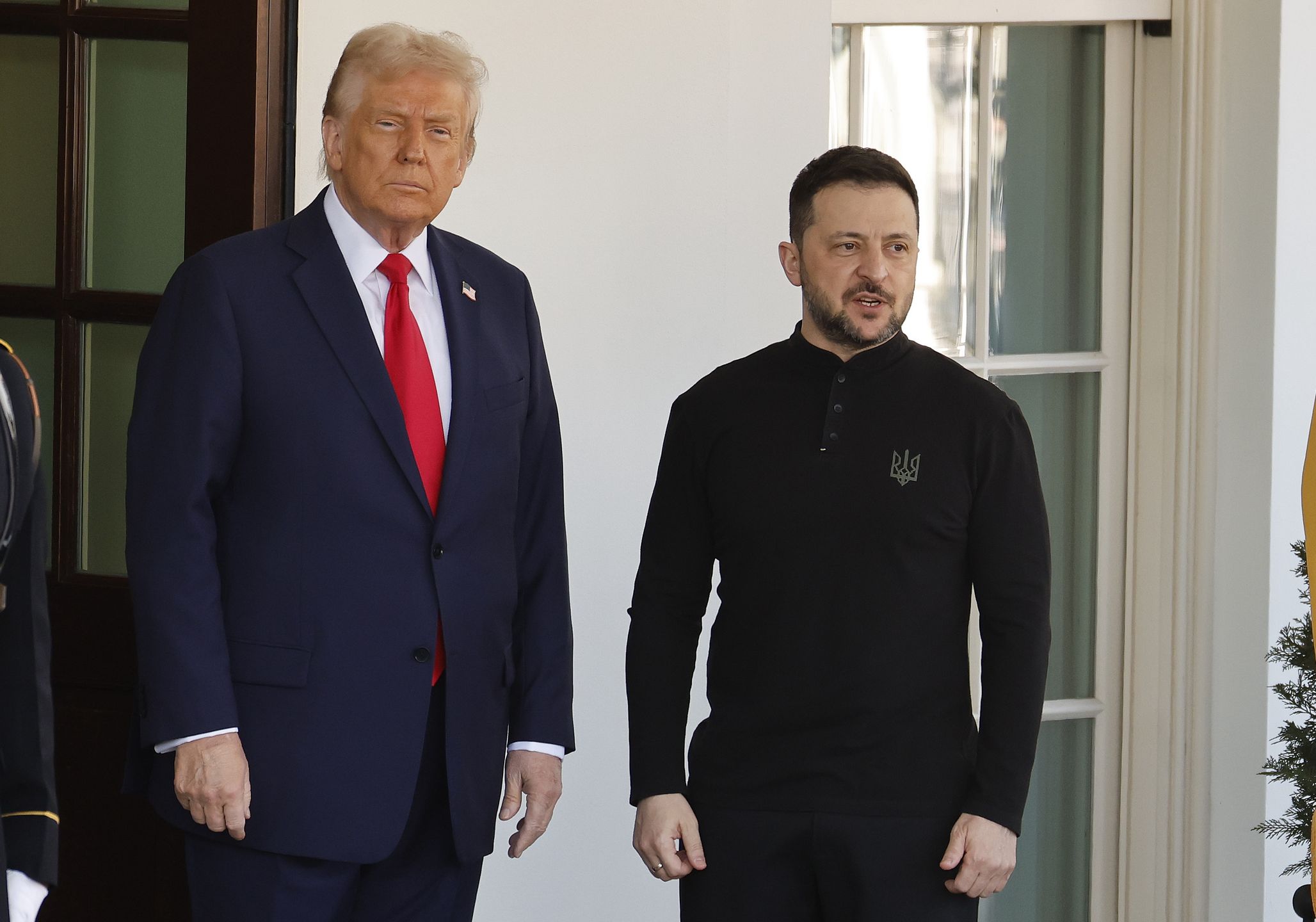 Donald Trump, Wołodymyr Zełenski