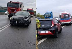 Karambol na A4. Ranni matka z dzieckiem