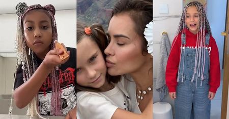 8-letnia córka Natalii Siwiec ma nową fryzurę. Idzie w ślady North West? (FOTO)