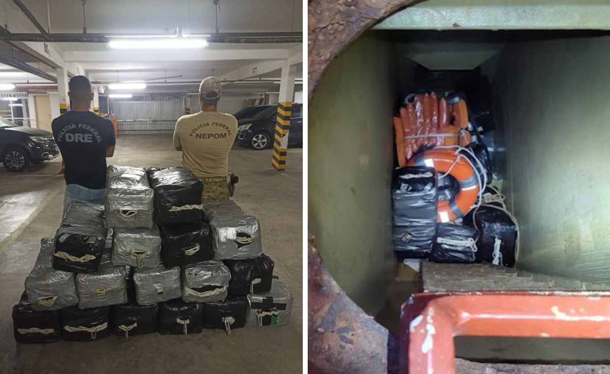 Half a tonne of cocaine. The Poles were not detained.