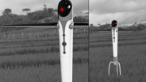 Elektryczny strach na wróble 1