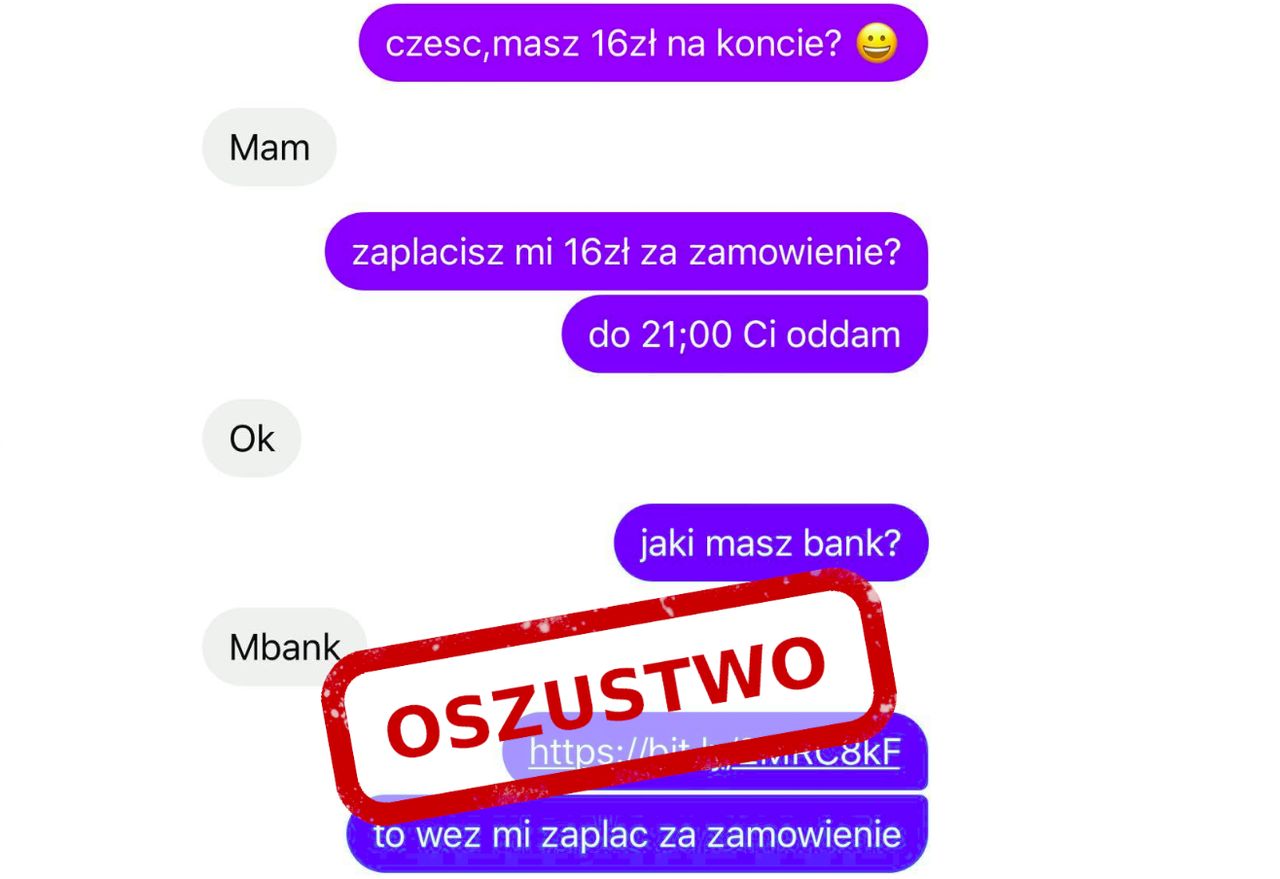 Próba wyłudzenia pieniędzy poprzez Messenger