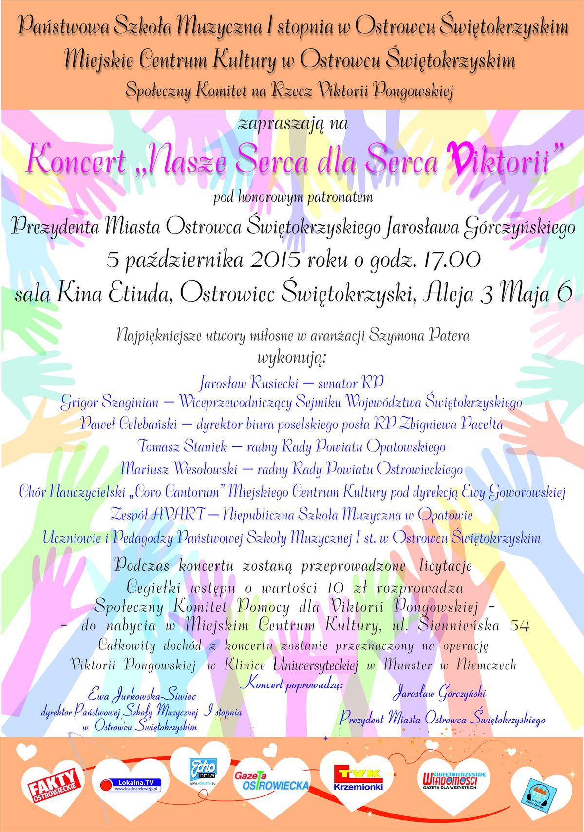 Koncert „Nasze Serca dla Serca Viktorii”