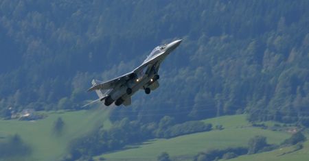 Rozbił się MiG-29 w Ukrainie. Wiadomo, co z pilotem myśliwca