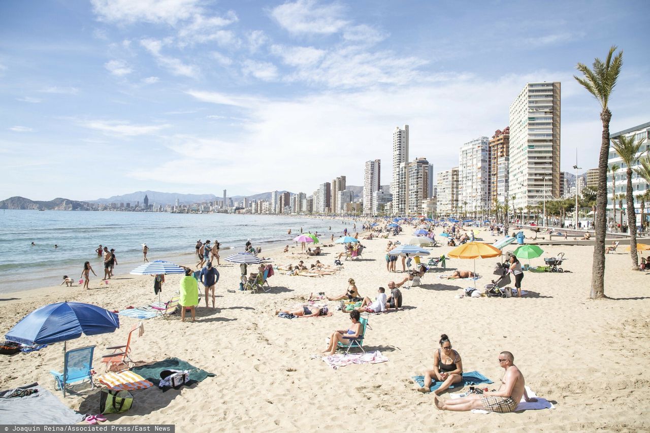 Plaża w Benidorm