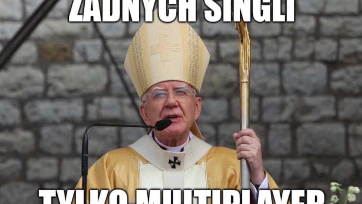 Internauci w żartobliwy sposób skomentowali wypowiedź arcybiskupa o "ideologii singli"