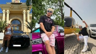 Samochodziarz Skolim i jego kolekcja LUKSUSOWYCH FUR. W garażu ma auta warte więcej niż mieszkanie (ZDJĘCIA)