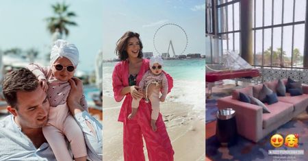 Klaudia Halejcio tym razem poleciała do Dubaju. Pokazuje hotel z widokiem na morze, centrum fitness, tureckie łaźnie... (ZDJĘCIA)