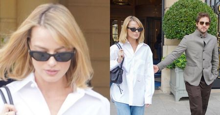 Margot Robbie i jej mąż Tom Ackerley drepczą na randkę. Jeszcze niedawno plotkowano o KRYZYSIE (ZDJĘCIA)