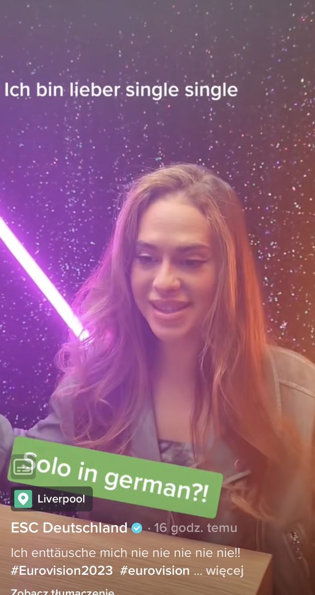 Blanka śpiewa "Solo" po niemiecku. "MATKO JEDYNA CO TO JEST" Pudelek