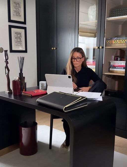 Małgorzata Rozenek pokazała domowe biuro