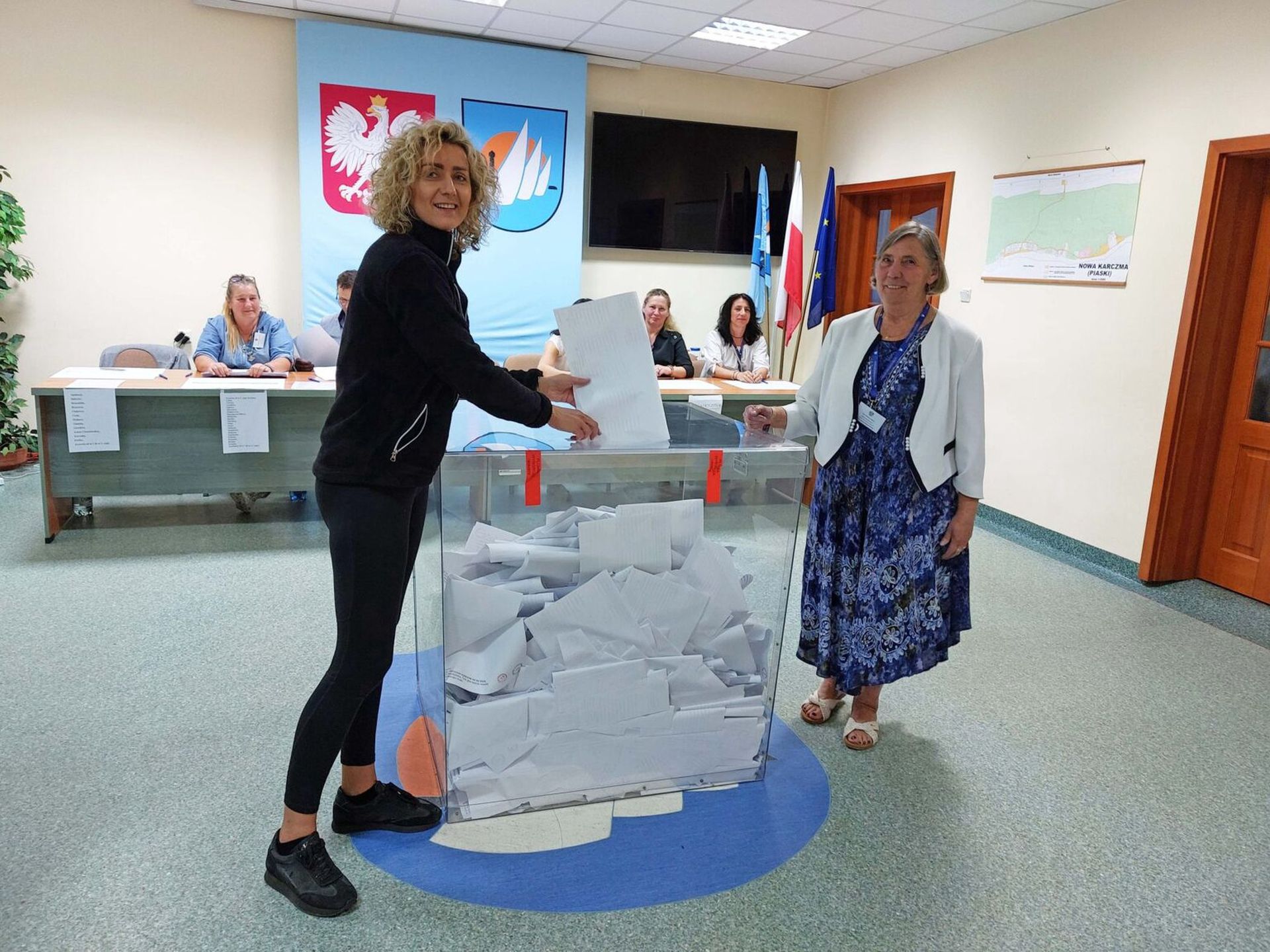 Sylwia Szczurek, burmistrz Krynicy Morskiej