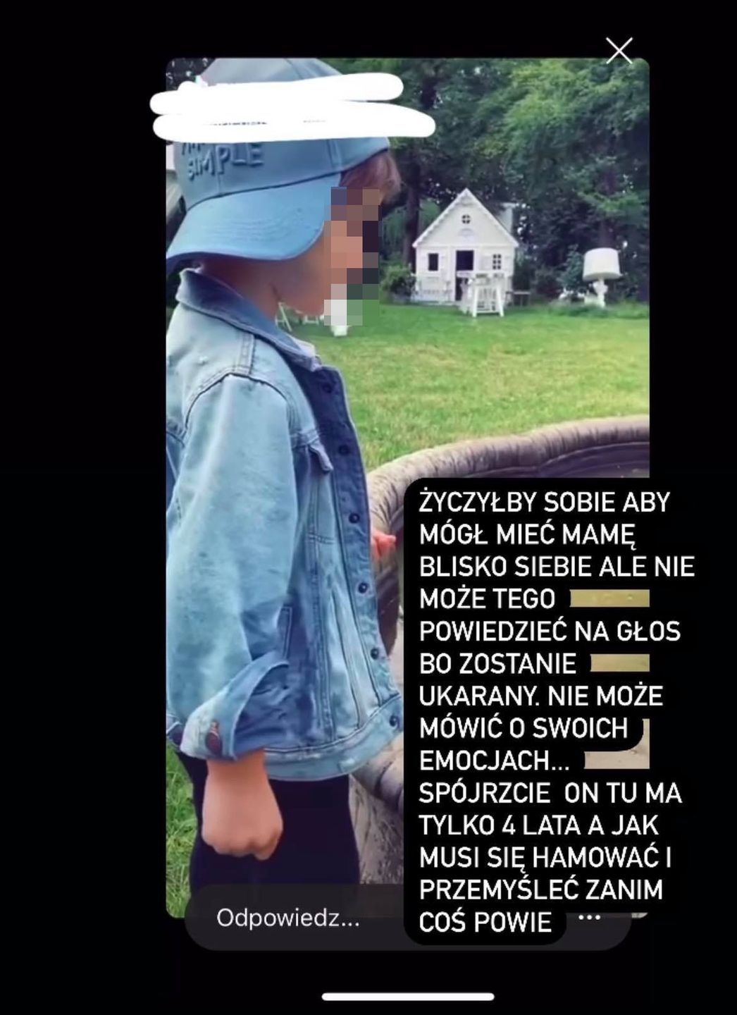 Esmeralda Godlewska pogrąża ojca swojego dziecka