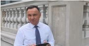 Prezydent Andrzej Duda rapuje. "Nagranie na tyłach Pałacu"