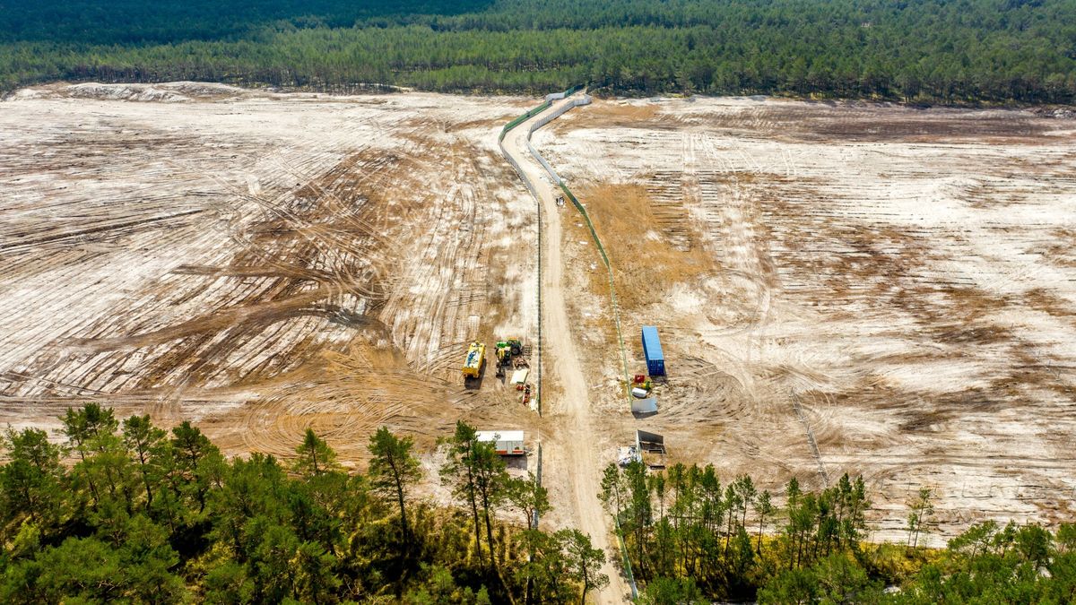 Teren pod budowę pierwszej polskiej elektrowni jądrowej na Pomor
