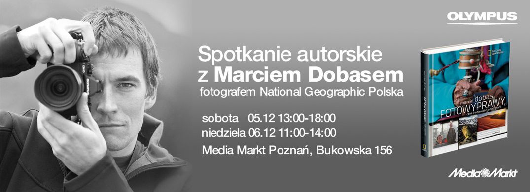 Prezentacja książki Marcina Dobasa i mikołajkowe spotkania z marką Olympus 6