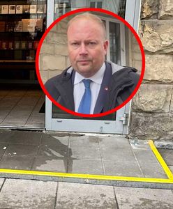 Groźny incydent przed biurem Platformy. Zembaczyński: celowy atak