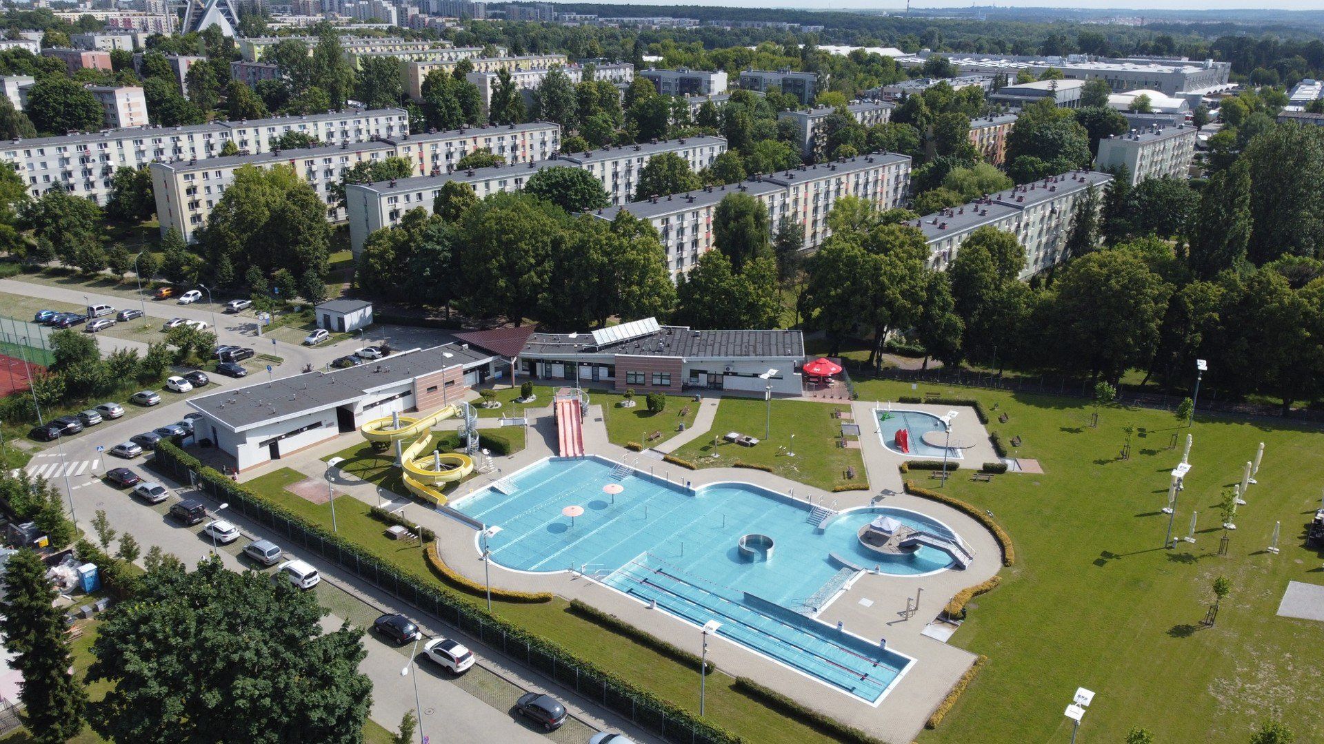 Pływalnia letnia przy ulicy Dekabrystów