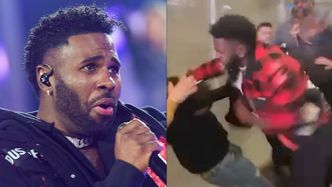 Rozwścieczony Jason Derulo RZUCIŁ SIĘ Z PIĘŚCIAMI na przechodniów! Zaatakował, bo pomylono go z USHEREM (ZDJĘCIA)