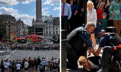 Atak nożem w centrum Londynu. Cztery osoby ranne