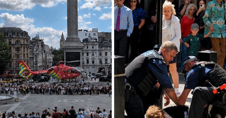 Atak nożem w centrum Londynu. Cztery osoby ranne