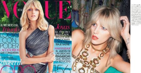 Anja w dwóch sesjach dla "Vogue'a"!