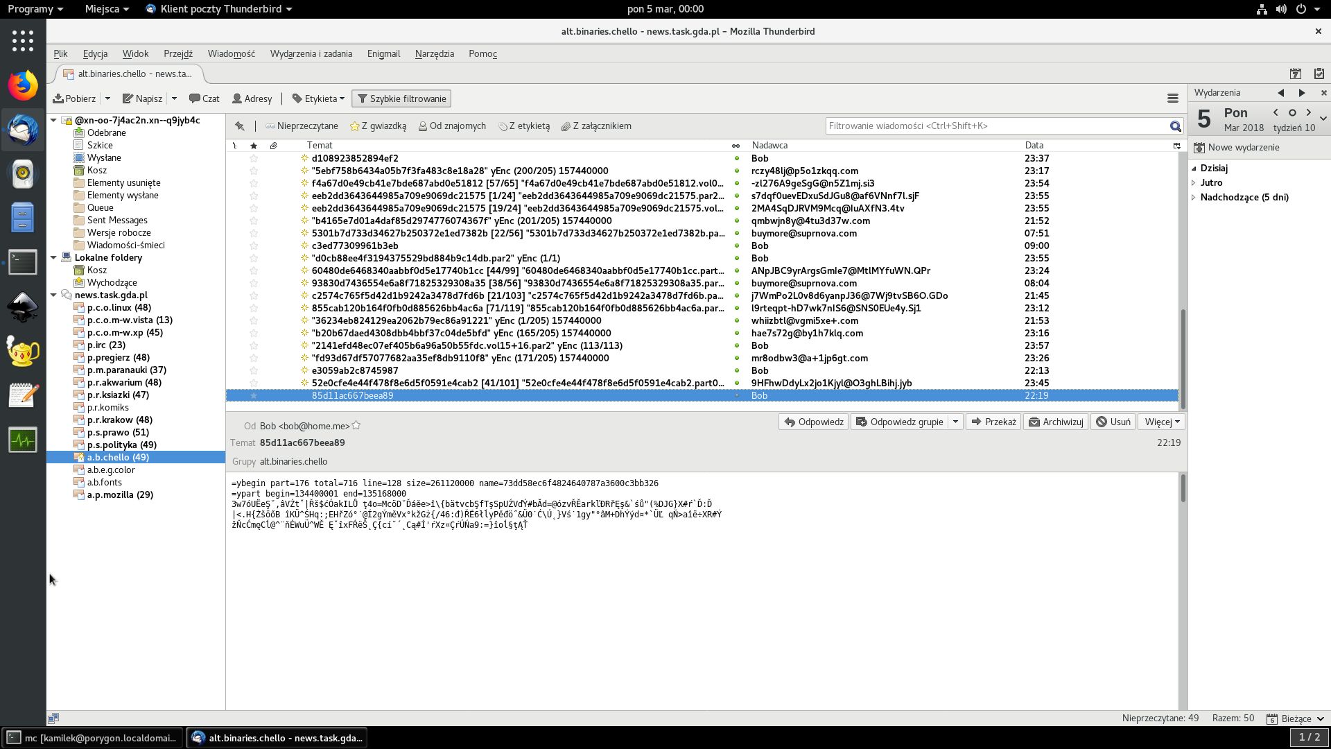 a tu co się dzieje....?