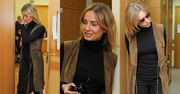 Agnieszka Szulim w skórzanej kamizelce w sądzie (ZDJĘCIA)