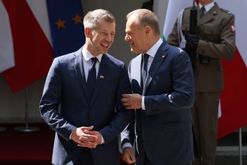 Magyar wyszedł z Tuskiem na konferencję. Padły deklaracje