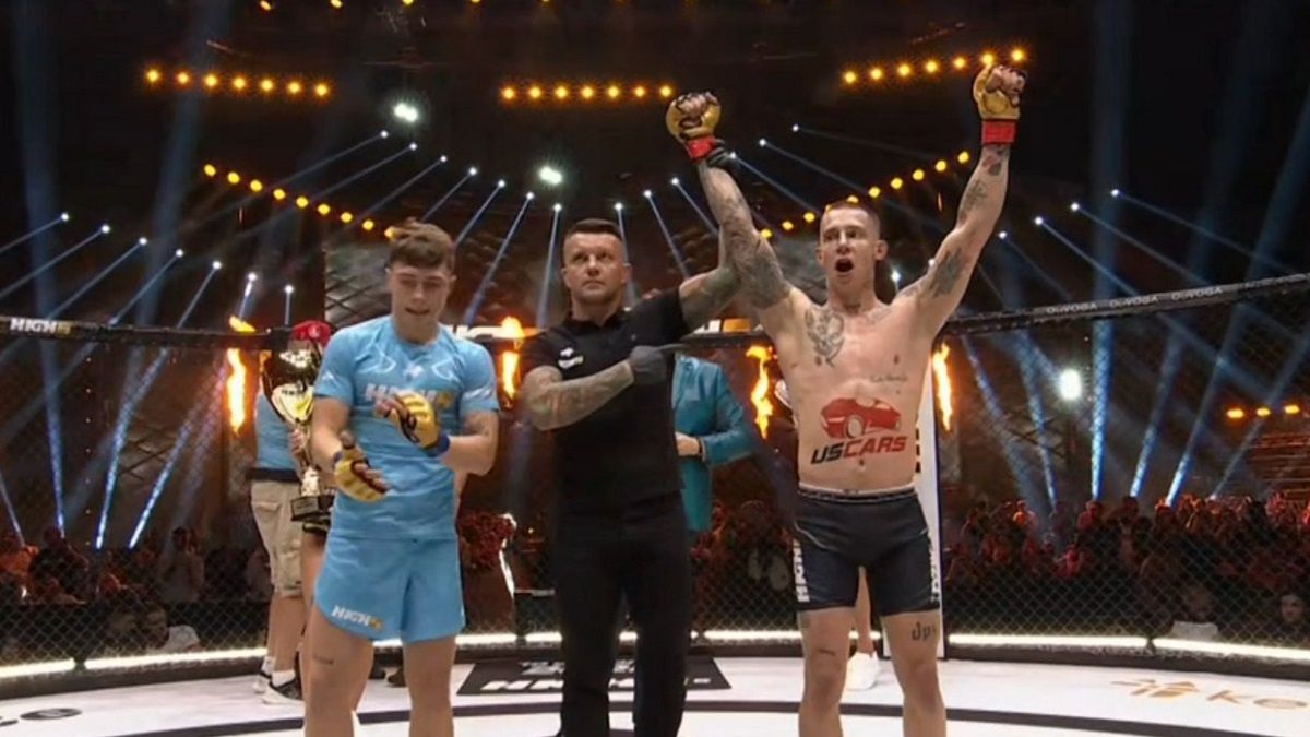 Jakub Nowaczkiewicz wygrał z Cezarym Nykielem