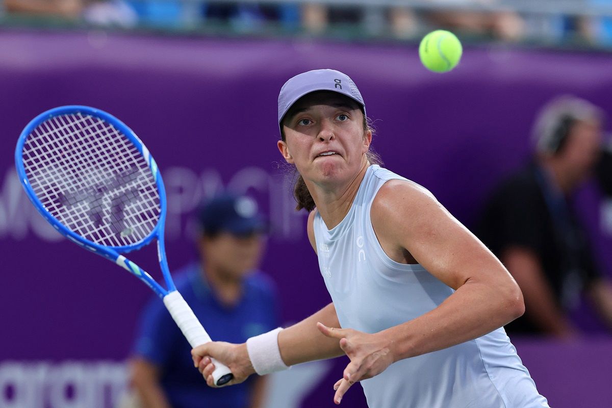 Świątek walczyła do końca. Początek meczu był koszmarny