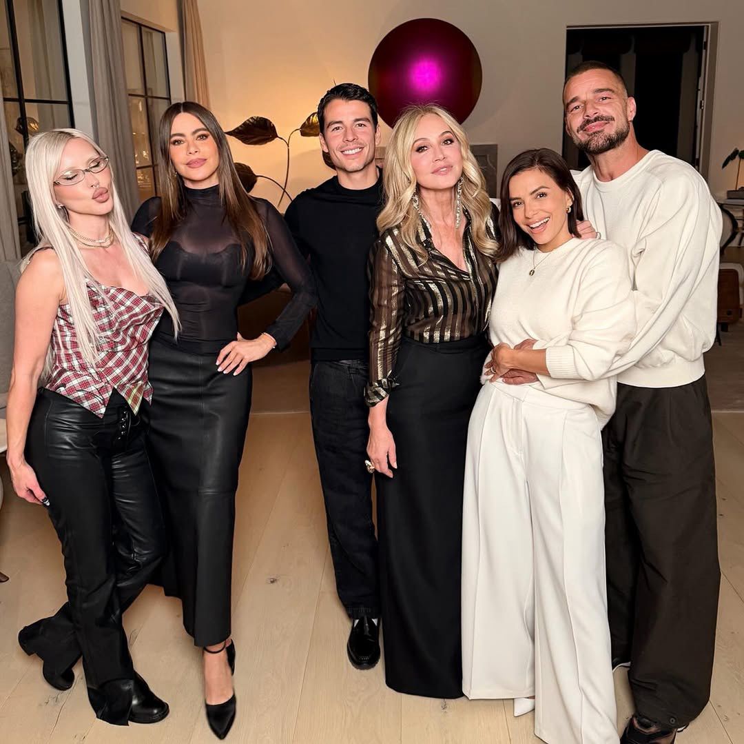 Eva Longoria i Ricky Martin na kolacji u Sofii Vergary