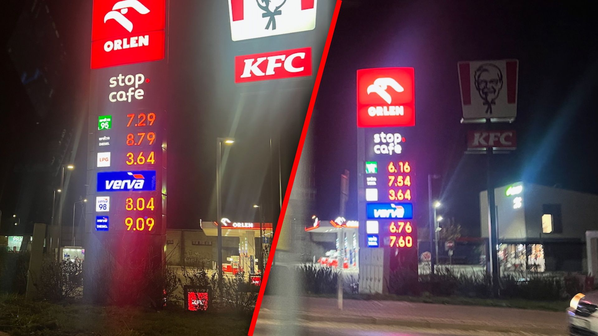 Stacja Orlen: ul. Akademijna, Jabłonna