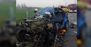 26-letni kierowca citroena zginął po zderzeniu z ciężarówką