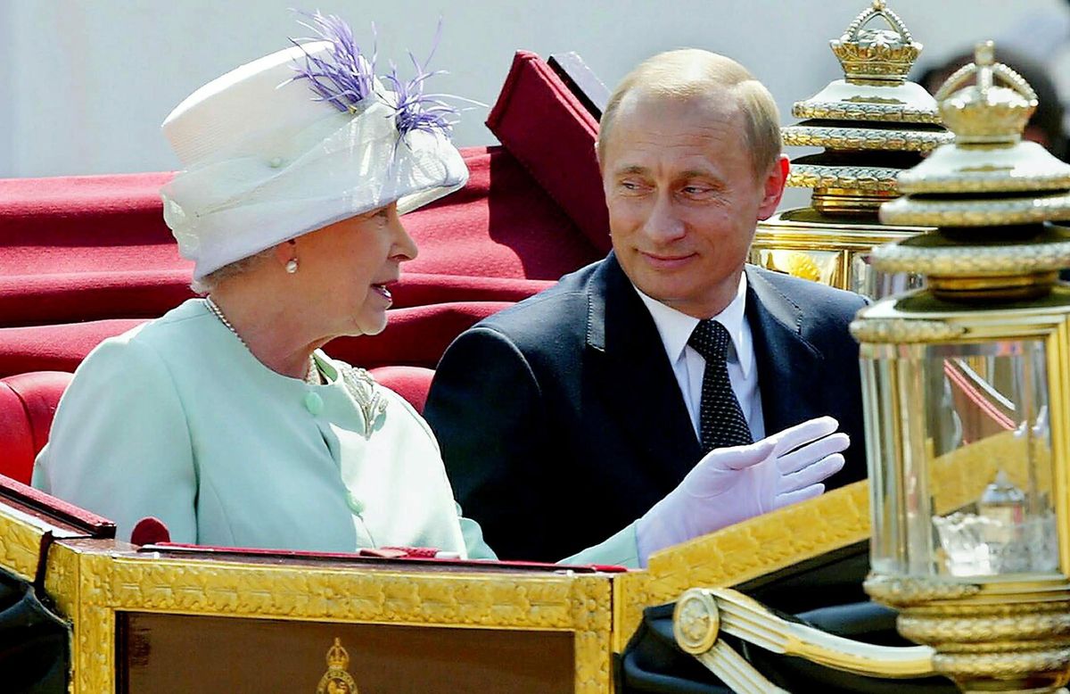 Królowa z Putinem spotkała się raz - w 2003 roku