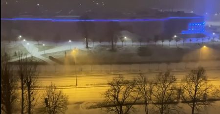 Niebezpieczne burze śnieżne. Nagrania z całej Polski