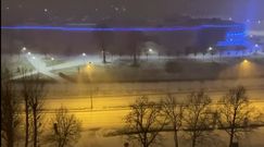 Niebezpieczne burze śnieżne. Nagrania z całej Polski