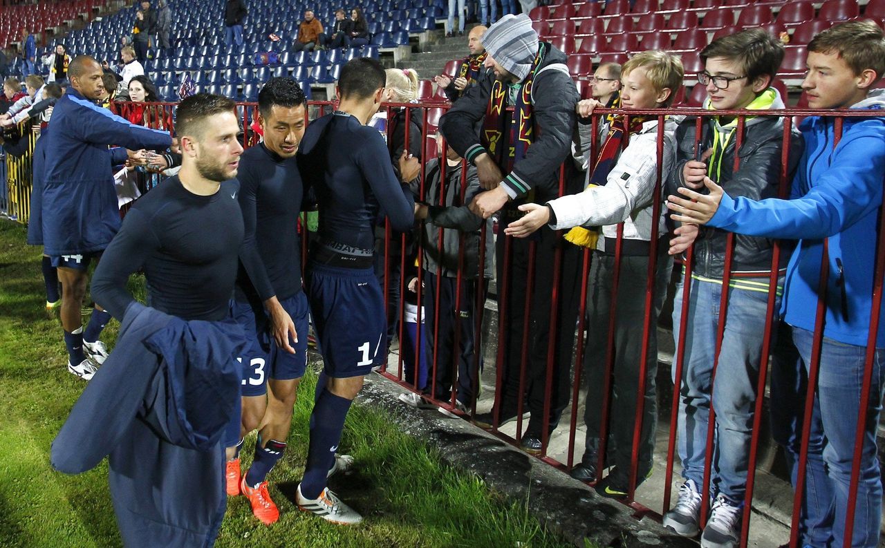 Patryk Małecki na zdjęciach z występów dla Pogoni Szczecin