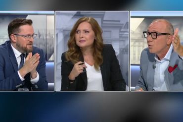 Agnieszka Gozdyra i Grzegorz Jankowski starli się na wizji. 