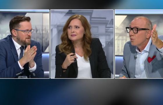 Gozdyra i Jankowski starli się w Polsat News
