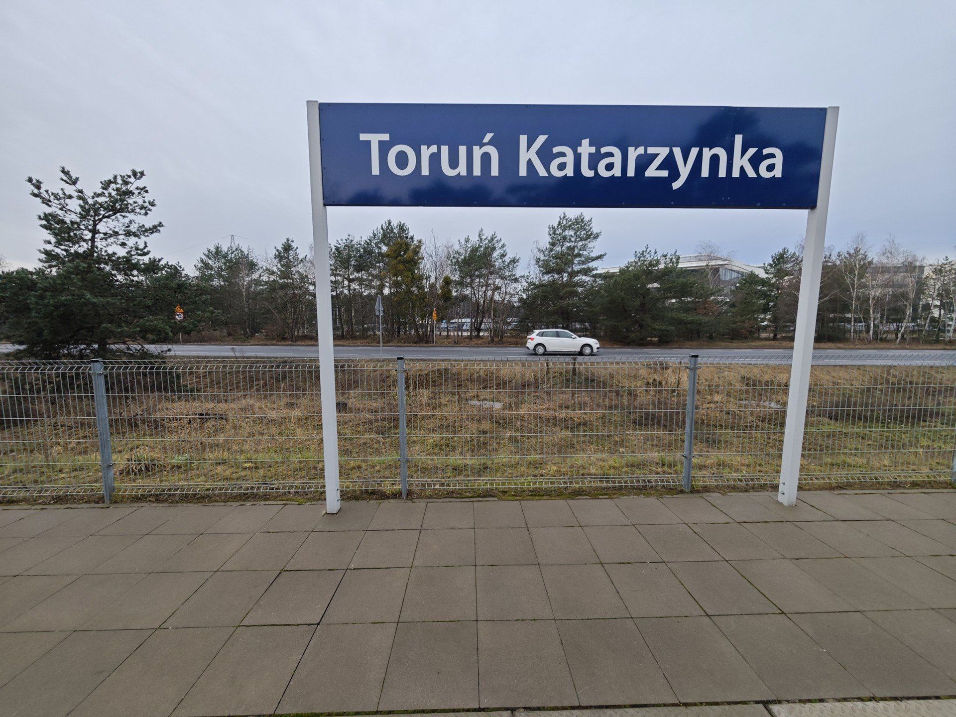 Przystanek kolejowy Toruń Katarzynka