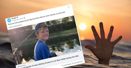 10-latek z USA utonął, ratując swoją 5-letnią siostrę
