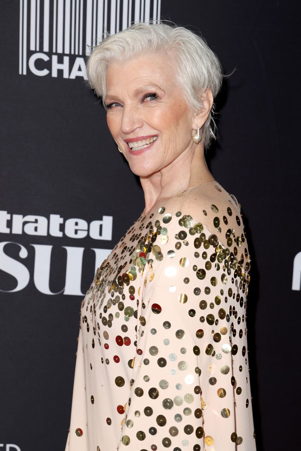 Maye Musk na imprezie magazynu "Sport Illustrated Swimsuit"