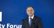 Andrzej Duda o sytuacji na granicy polsko-białoruskiej. "Bronimy granic NATO i UE"
