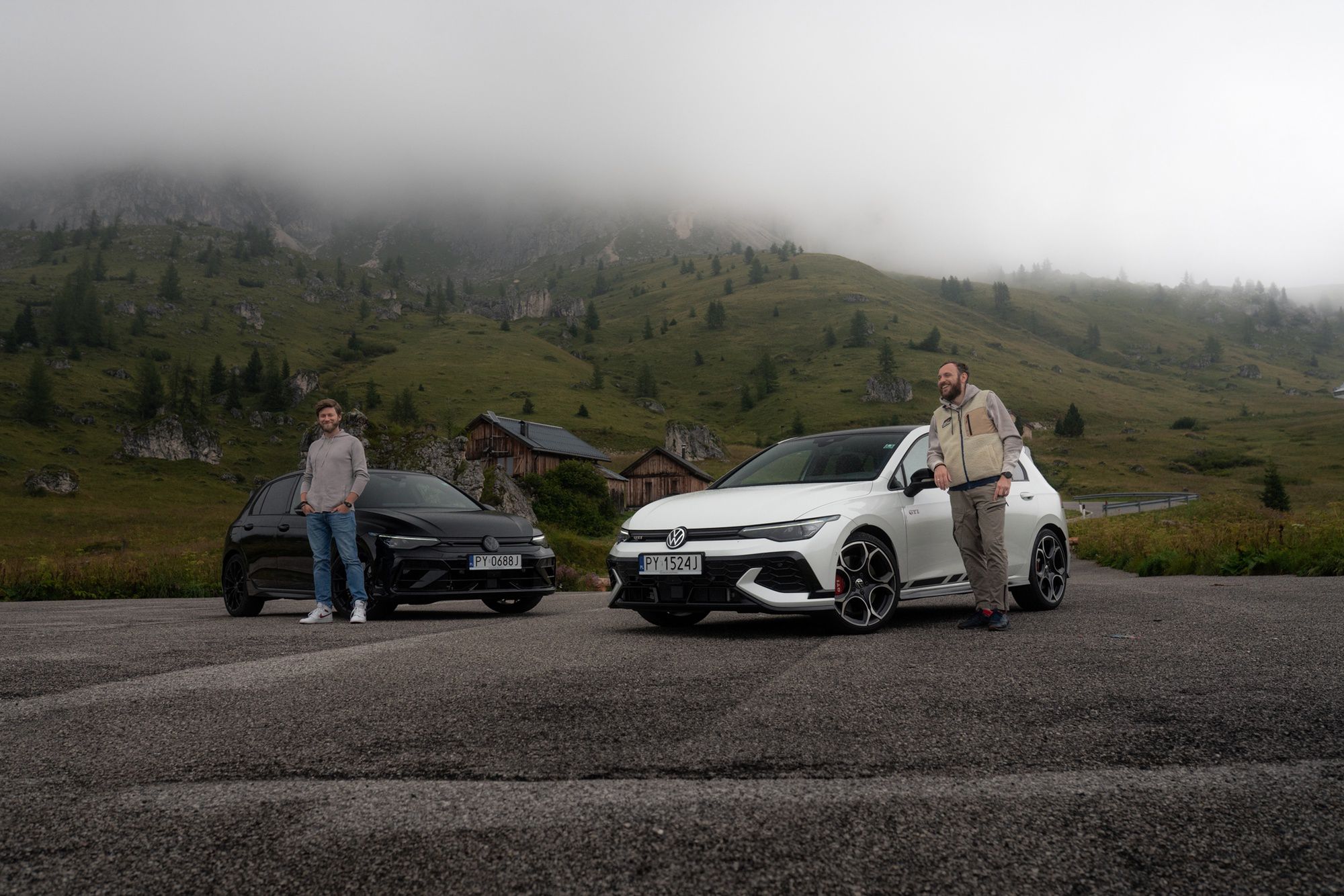 Gran turismo: Volkswagen Golf GTI Clubsport i R w Alpach