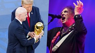 Zadrwił z Trumpa i Infantino. Wokalista The Cure bez zahamowań