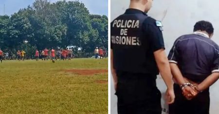 Skandal na meczu. Sędzia wyjął nóż i dźgnął zawodnika