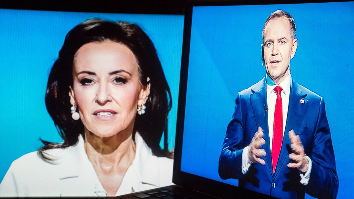 Dorota Wysocka-Schnepf i Karol Nawrocki